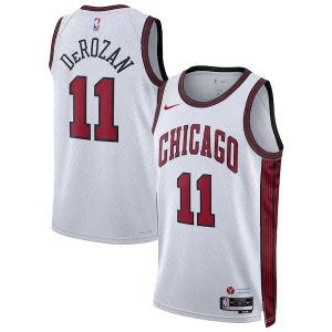 DeMar DeRozan Chicago Bulls Nike Unisex 2022/23 Swingman Jersey City Edition Trendy White