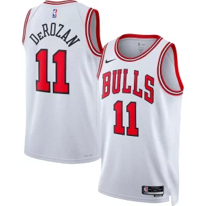 DeMar DeRozan Chicago Bulls Nike Unisex 2022/23 Swingman Player Jersey White Association Chic Edition