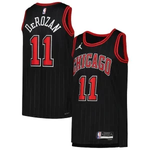 DeMar DeRozan Fabulous Chicago Bulls Jordan Brand Unisex Swingman Jersey Statement Edition Black