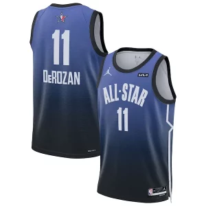DeMar DeRozan Jordan Brand 2023 NBA All Star Game Swingman Jersey Blue Fabulous