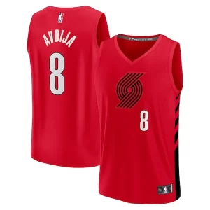 Deni Avdija Chic Portland Trail Blazers Youth Fast Break Player Jersey Statement Edition Red