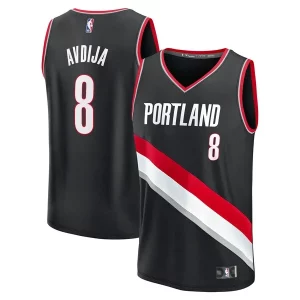 Deni Avdija Portland Elegant Trail Blazers Youth Fast Break Replica Player Jersey Icon Edition Black