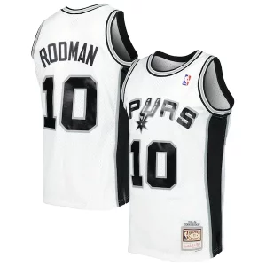 Dennis Rodman San Antonio Spurs 2001/02 Hardwood Classics Swingman Jersey Trendy White