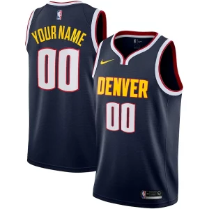 Denver Nuggets Nike 2022/23 Unique Swingman Custom Jersey Icon Edition Navy
