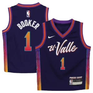 Devin Booker Phoenix Suns Nike Toddler Swingman Chic Replica Jersey City Edition Purple