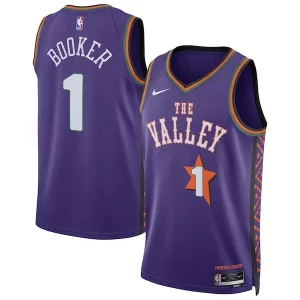 Devin Booker Phoenix Suns Nike Unisex 2024/25 Swingman Player Jersey Gorgeous City Edition Purple