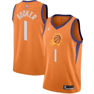 Devin Fabulous Booker Phoenix Suns Jordan Brand 2020/21 Swingman Jersey Statement Edition Orange