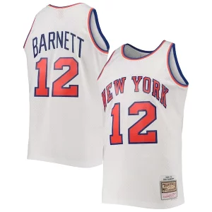 Dick Barnett Stylish New York Knicks 1969/70 Hardwood Classics Swingman Jersey White