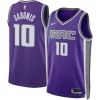 Domantas Sabonis Sacramento Premium Kings Nike Unisex Swingman Jersey Icon Edition Purple
