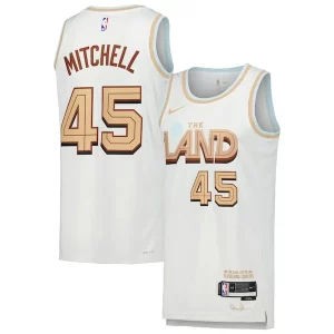 Donovan Mitchell Cleveland Cavaliers Nike Swingman Unique Player Jersey City Edition White