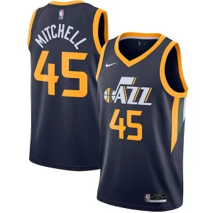 Donovan Mitchell Utah Jazz Nike 2020/21 Unique Swingman Jersey Navy Icon Edition