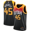 Donovan Mitchell Utah Jazz Nike 2021/22 Swingman Player Jersey Black Unique City Edition