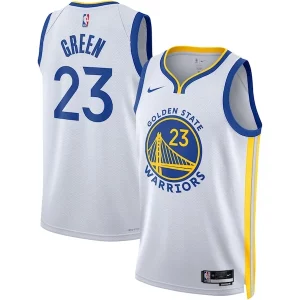 Draymond Green Golden Stylish State Warriors Nike Unisex Swingman Jersey Association Edition White/Royal