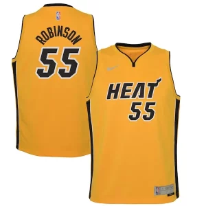 Duncan Robinson Miami Heat Nike Youth 2020/21 Swingman Player Jersey Trophy Gold Earned Edition Premium