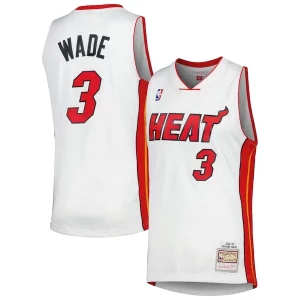 Dwyane Fabulous Wade Miami Heat 2001/02 Hardwood Classics Swingman Jersey White