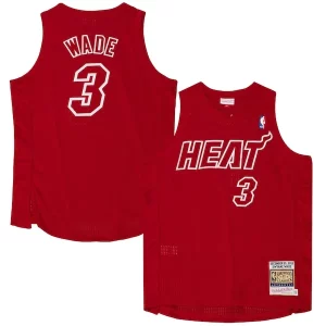 Dwyane Wade Miami Heat 2012 Authentic Player Chic Jersey Scarlet