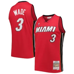 Dwyane Wade Miami Heat Big & Tall Hardwood Classics 2005/06 Swingman Gorgeous Jersey Red