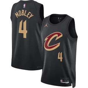 Evan Mobley Cleveland Cavaliers Jordan Brand Unisex Swingman Jersey Eye - catching Statement Edition Black