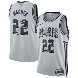 Franz Wagner Orlando Gorgeous Magic Nike Unisex 2024/25 Swingman Player Jersey City Edition Silver