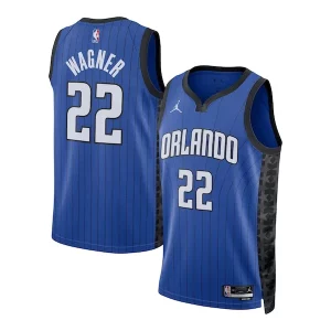 Franz Wagner Orlando Magic Chic Jordan Brand Unisex Swingman Jersey Statement Edition Blue