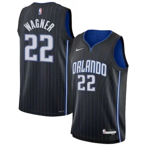 Franz Wagner Orlando Magic Nike Youth Swingman Jersey Premium Icon Edition Black