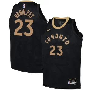 Fred Stylish VanVleet Toronto Raptors Nike Youth 2022/23 Swingman Jersey City Edition Black