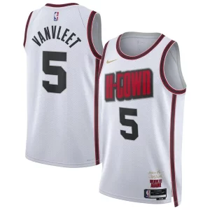 Fred VanVleet Houston Rockets Nike Stylish Unisex 2024/25 Swingman Player Jersey City Edition White