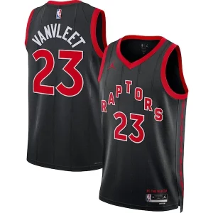 Fred VanVleet Toronto Raptors Premium Jordan Brand Unisex Swingman Jersey Statement Edition Black