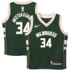 Giannis Antetokounmpo Fabulous Milwaukee Bucks Nike Toddler Swingman Player Jersey Icon Edition Green