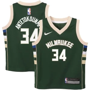 Giannis Antetokounmpo Fabulous Milwaukee Bucks Nike Toddler Swingman Player Jersey Icon Edition Green