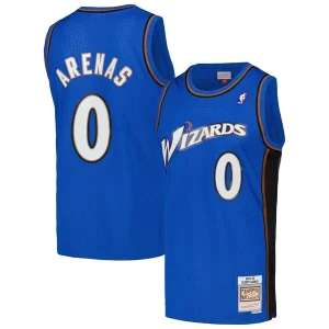 Gilbert Arenas Washington Wizards 2004/05 Hardwood Classics Swingman Unique Jersey Blue