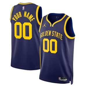 Golden State Warriors Gorgeous Jordan Brand Unisex 2022/23 Swingman Custom Jersey Statement Edition Blue