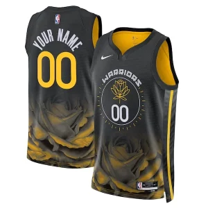 Golden State Warriors Nike Gorgeous Unisex 2022/23 Swingman Custom Jersey City Edition Black