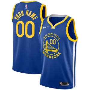 Golden State Warriors Nike Unisex 2019/20 Chic Custom Swingman Jersey Royal Icon Edition
