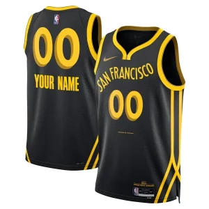 Golden State Warriors Nike Unisex Eye - catching 2023/24 Custom Swingman Jersey Black City Edition