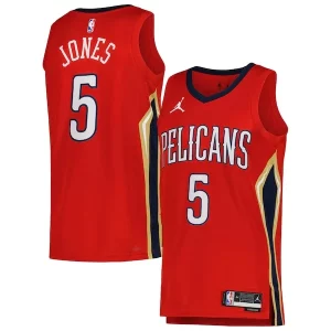 Herbert Jones New Orleans Pelicans Jordan Unique Brand Unisex Swingman Jersey Statement Edition Red