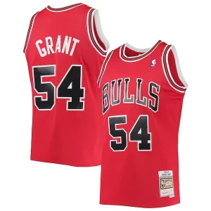 Horace Grant Chicago Bulls 1990/91 Gorgeous Throwback Dark Swingman Jersey Red