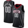 Houston Rockets Jordan Brand Swingman Chic Custom Jersey Statement Edition Black