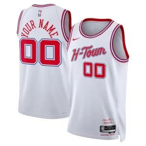 Houston Rockets Nike Stylish Unisex 2023/24 Custom Swingman Jersey White City Edition