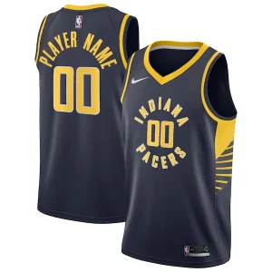 Indiana Pacers Nike 2020/21 Swingman Custom Jersey Icon Edition Premium Navy
