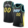 Indiana Pacers Nike Unisex 2023/24 Custom Swingman Chic Jersey Black City Edition