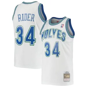 Isaiah Elegant Rider Minnesota Timberwolves 1995/96 Hardwood Classics Swingman Jersey White