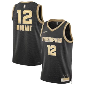 Ja Morant Chic Memphis Grizzlies Nike Unisex Select Series Swingman Jersey聽鈥?Black