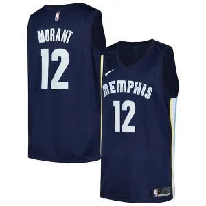 Ja Morant Memphis Grizzlies Nike Swingman Player Jersey Elegant Icon Edition Navy
