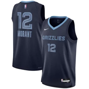 Ja Morant Memphis Grizzlies Nike Youth Swingman Stylish Jersey Icon Edition Navy