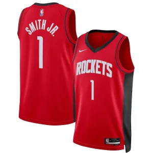 Jabari Smith Jr. Houston Rockets Nike Unisex 2022 NBA Draft First Round Pick Swingman Jersey Icon Edition Chic Red