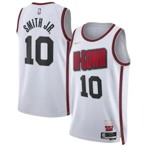 Jabari Smith Jr. Houston Rockets Nike Unisex 2024/25 Gorgeous Swingman Player Jersey City Edition White