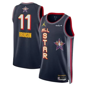 Jalen Brunson Nike Unisex 2025 NBA All Star Game Swingman Trendy Player Jersey Navy