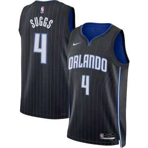 Jalen Suggs Orlando Gorgeous Magic Nike Unisex Swingman Jersey Icon Edition Black/White