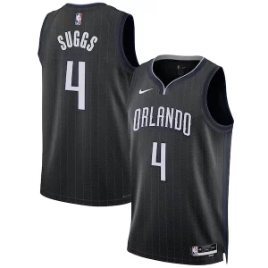 Jalen Suggs Orlando Magic Nike Unisex 2022/23 Swingman Jersey Stylish City Edition Black